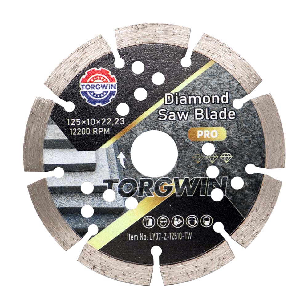 125mm segmentli elmas testere kesici mermer için bıçağı