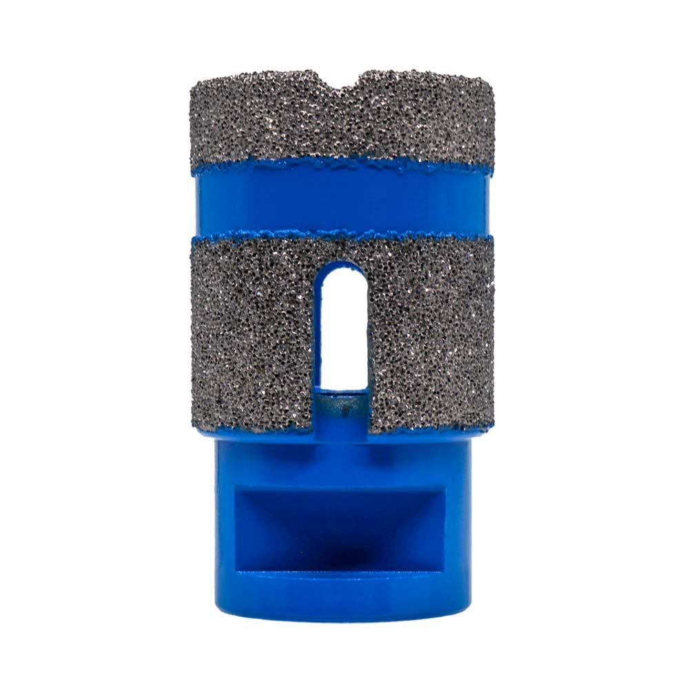 Vakumla lehimlenmiş elmas karotlu matkap ucu 55 mm